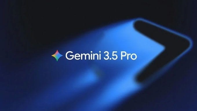 Gemini logo reconstructed from architectural blueprint lines against a black background